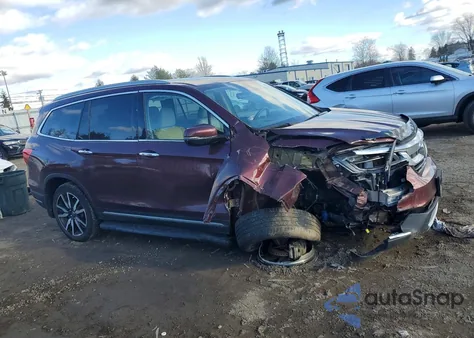 2021 Honda Pilot Touring from USA, damaged, VIN 5FNYF6H60MB036680